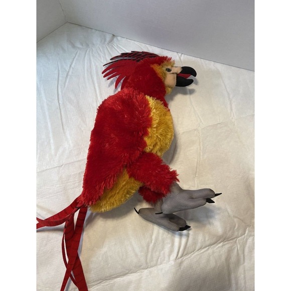 Harry Potter Wizarding World Universal Studios Fawkes Phoenix Bird Plush 16" - Picture 4 of 9